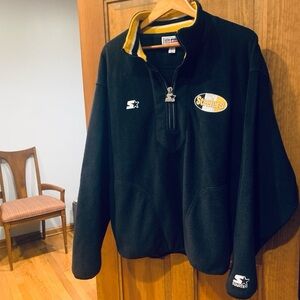 Vintage STARTER PRO LINE Quarter Zip Fleece Pullover